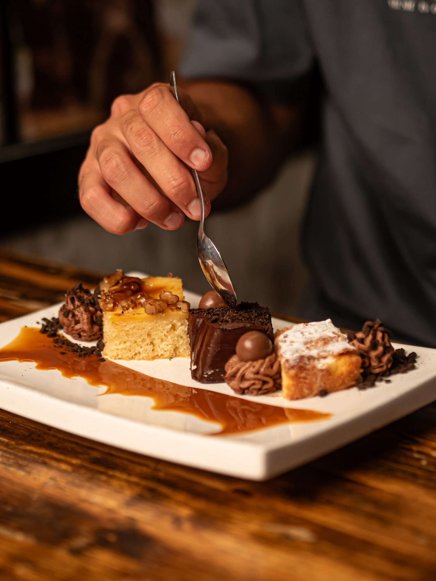 Postres emplatados — fotografía de CLICA Agency